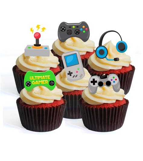 video game cupcakes|video game themed cupcake stand.